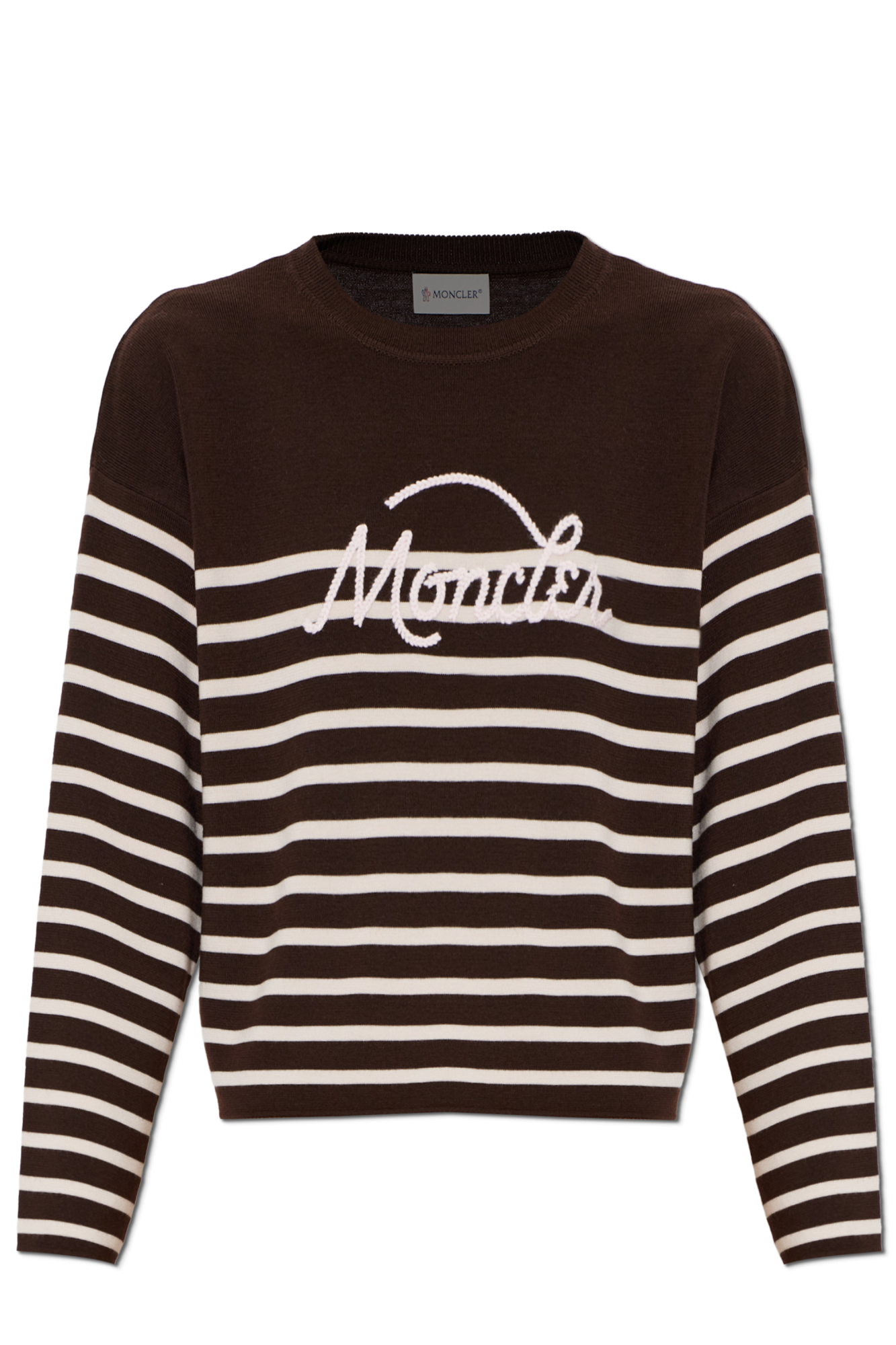 Moncler Wool sweater with striped pattern | Women's | Vitkac
